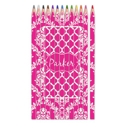 Moroccan & Damask Colored Pencils (Personalized)