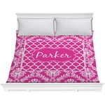 Moroccan & Damask Comforter - King (Personalized)