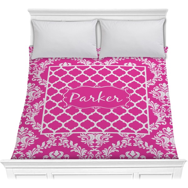 Custom Moroccan & Damask Comforter - Full / Queen (Personalized)