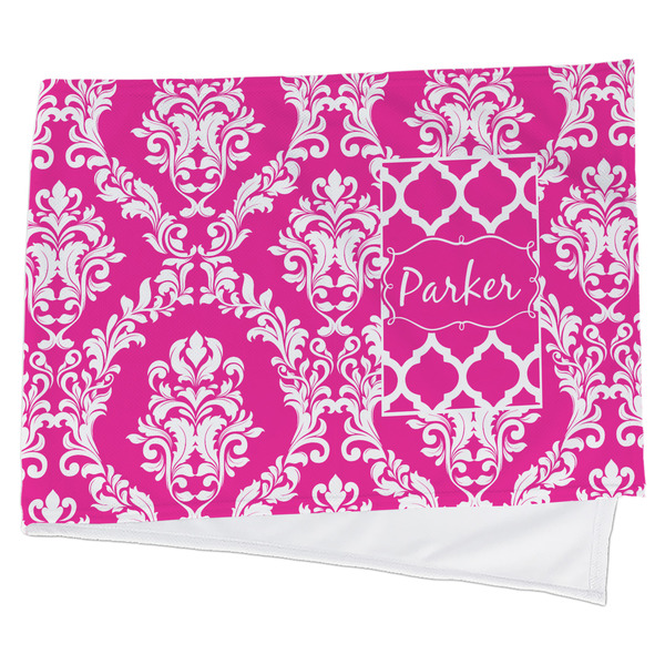 Custom Moroccan & Damask Cooling Towel (Personalized)