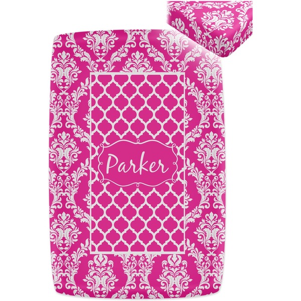 Moroccan & Damask Crib Fitted Sheet - Apvl