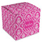 Moroccan & Damask Cube Favor Gift Box - Front/Main