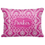 Moroccan & Damask Decorative Baby Pillowcase - 16"x12" (Personalized)