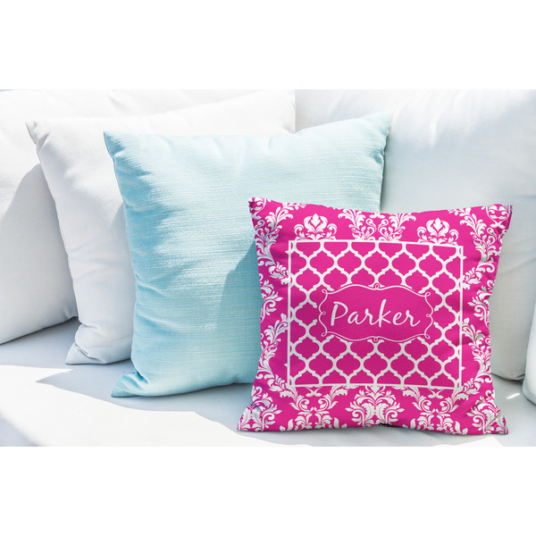 Moroccan & Damask Decorative Pillow Case - LIFESTYLE 2