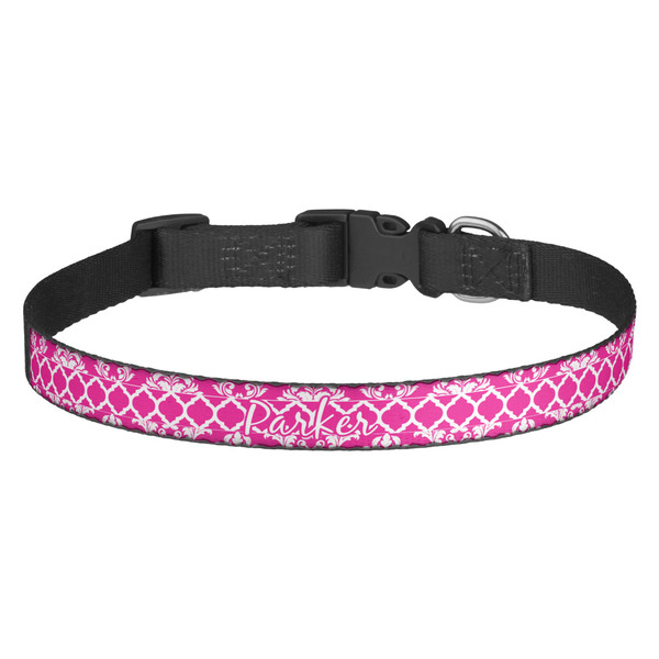 Custom Moroccan & Damask Dog Collar (Personalized)