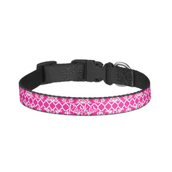 Moroccan & Damask Dog Collar - Small (Personalized)