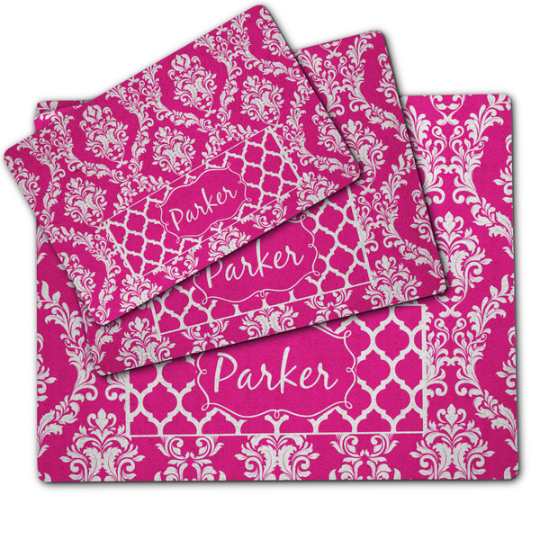 Moroccan & Damask Dog Food Mat - MAIN (sm, med, lrg)