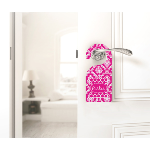 Moroccan & Damask Door Hanger - LIFESTYLE