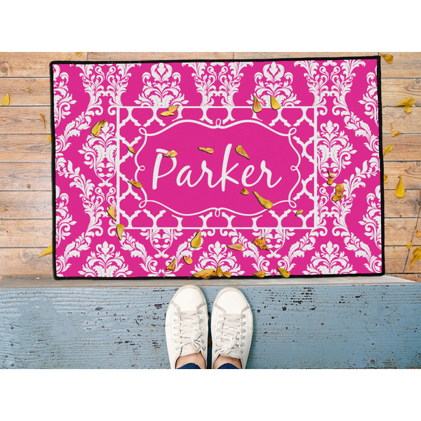 Moroccan & Damask Door Mat - LIFESTYLE (Med)