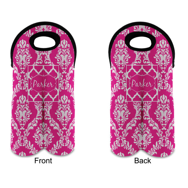 Moroccan & Damask Double Wine Tote - APPROVAL (new)