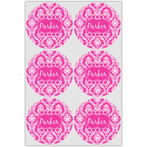 Moroccan & Damask Drink Topper - XLarge - Set of 6