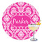 Moroccan & Damask Drink Topper - XLarge - Single with Drink