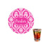 Moroccan & Damask Drink Topper - XSmall - Single with Drink
