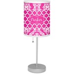 Moroccan & Damask 7" Drum Lamp with Shade Polyester (Personalized)