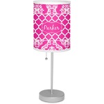 Moroccan & Damask Lamp with Drum Shade (Personalized)