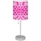 Moroccan & Damask Lamp with Drum Shade (Personalized)
