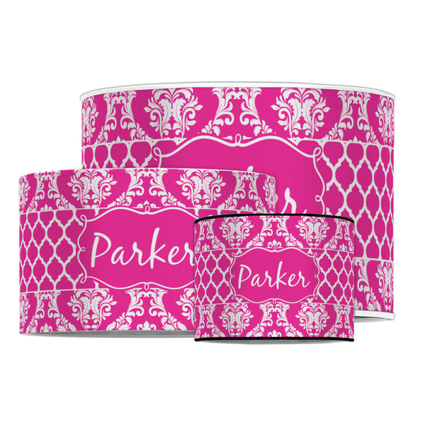 Moroccan & Damask Drum Lampshades - MAIN