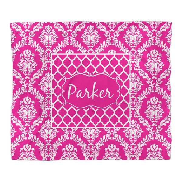 Moroccan & Damask Duvet Cover - King - Front