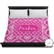 Moroccan & Damask Duvet Cover - King (Personalized)