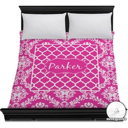 Moroccan & Damask Duvet Cover - Full / Queen (Personalized)