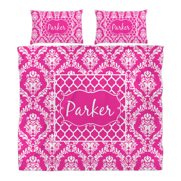 Moroccan & Damask Duvet Cover Set - King - Alt Approval