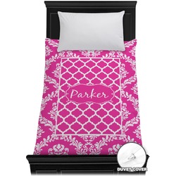 Moroccan & Damask Duvet Cover - Twin (Personalized)