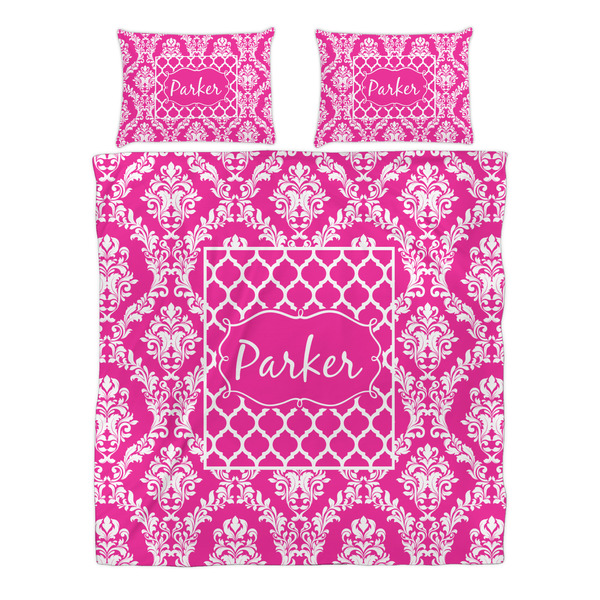 Moroccan & Damask Duvet cover Set - Queen - Alt Approval