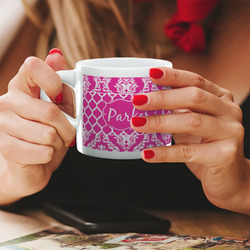 Moroccan & Damask Double Shot Espresso Cup - Single (Personalized)