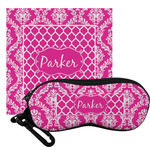 Moroccan & Damask Eyeglass Case & Cloth (Personalized)