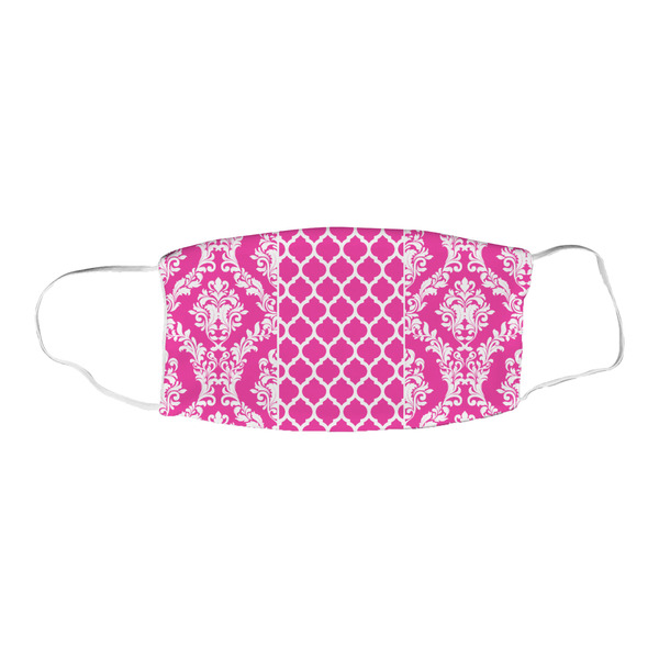 Moroccan & Damask Fabric Face Mask