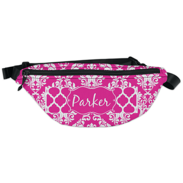 Custom Moroccan & Damask Fanny Pack - Classic Style (Personalized)