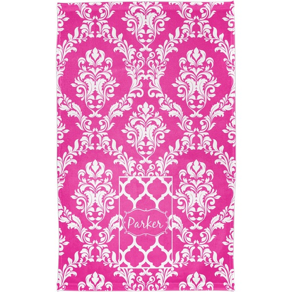 Moroccan & Damask Finger Tip Towel - Full View