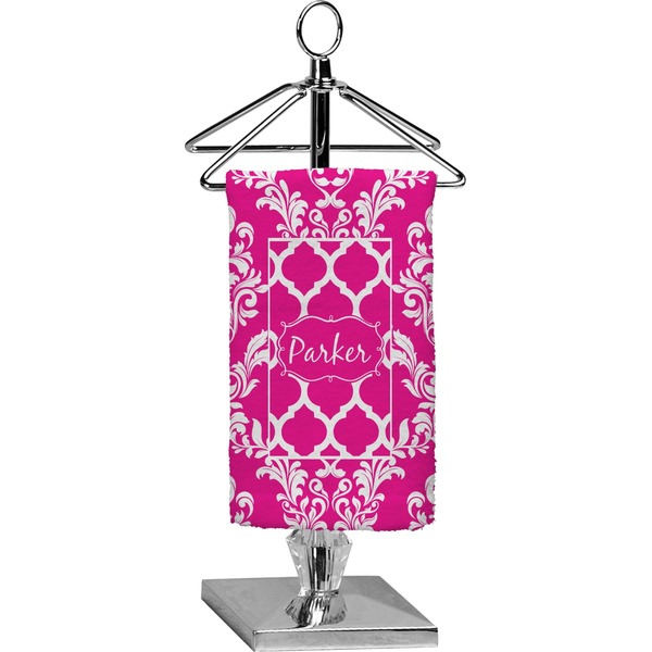 Custom Moroccan & Damask Finger Tip Towel - Full Print (Personalized)