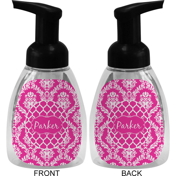 Moroccan & Damask Foam Soap Bottle (Front & Back)