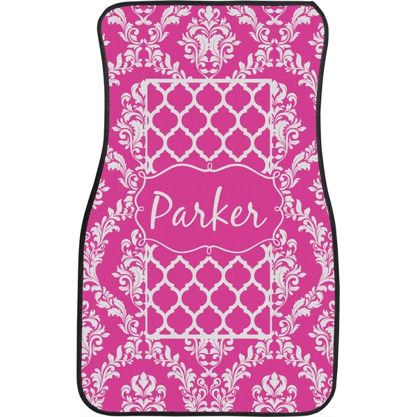 Moroccan & Damask Front Seat Car Mat