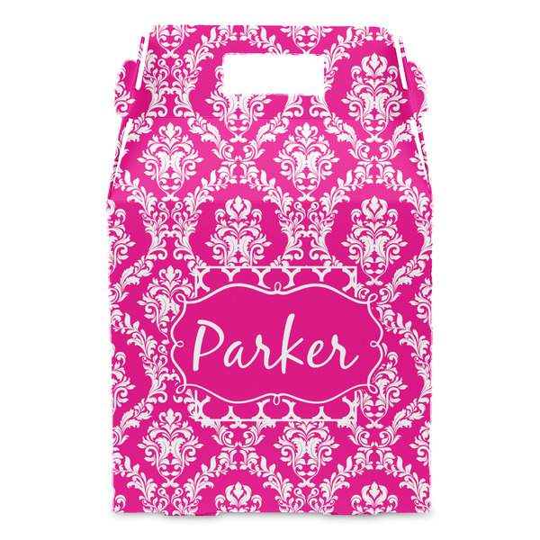 Moroccan & Damask Gable Favor Box - Front