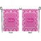 Moroccan & Damask Garden Flag - Double Sided Front and Back