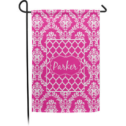 Moroccan & Damask Garden Flag (Personalized)