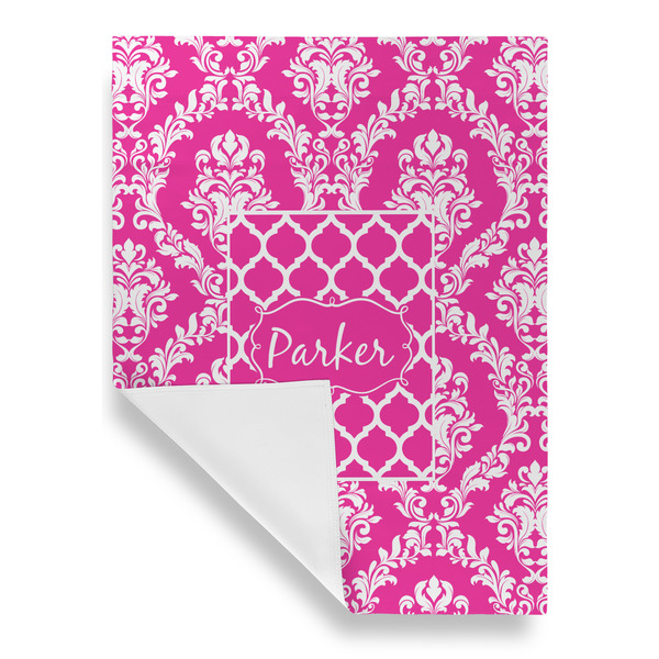 Moroccan & Damask Garden Flags - Large - Single Sided - FRONT FOLDED