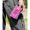 Moroccan & Damask Genuine Leather Womens Wallet - In Context