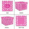 Moroccan & Damask Gift Boxes with Lid - Canvas Wrapped - Large - Approval