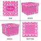 Moroccan & Damask Gift Boxes with Lid - Canvas Wrapped - XX-Large - Approval