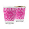Moroccan & Damask Glass Shot Glass - 1.5 oz (Personalized)