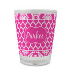 Moroccan & Damask Glass Shot Glass - 1.5 oz - Single (Personalized)