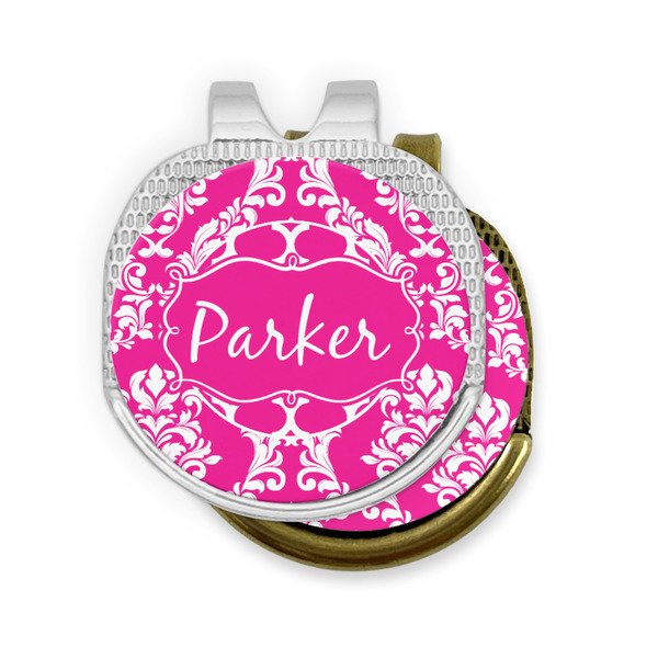 Moroccan & Damask Golf Ball Marker Hat Clip - PARENT/MAIN