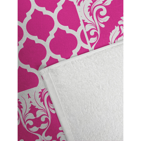 Moroccan & Damask Golf Towel - Detail