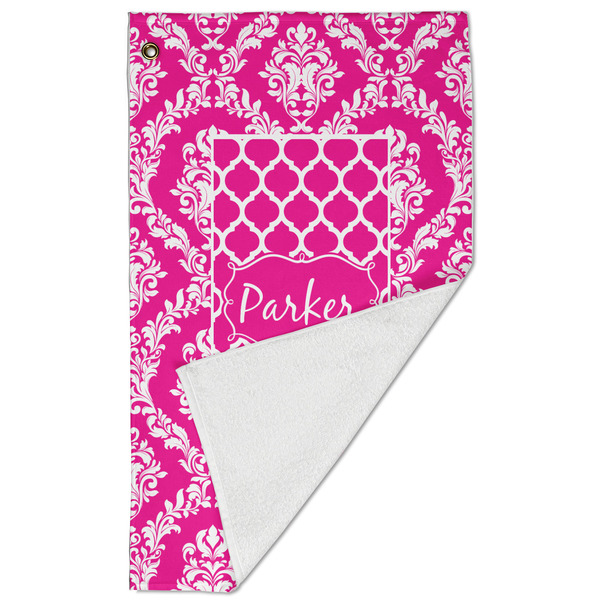 Moroccan & Damask Golf Towel - Folded (Large)