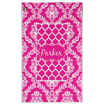 Moroccan & Damask Golf Towel - Poly-Cotton Blend - Large w/ Name or Text