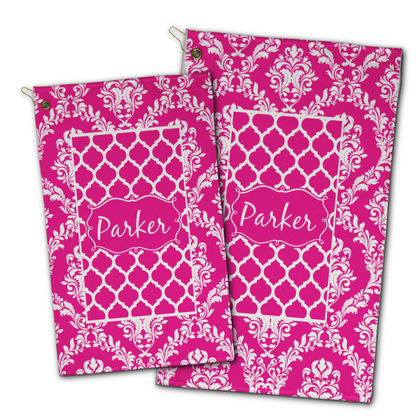 Moroccan & Damask Golf Towel - PARENT (small and large)