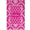 Moroccan & Damask Golf Towel (Personalized) - APPROVAL (Small Full Print)